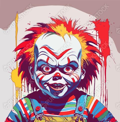Clown chucky