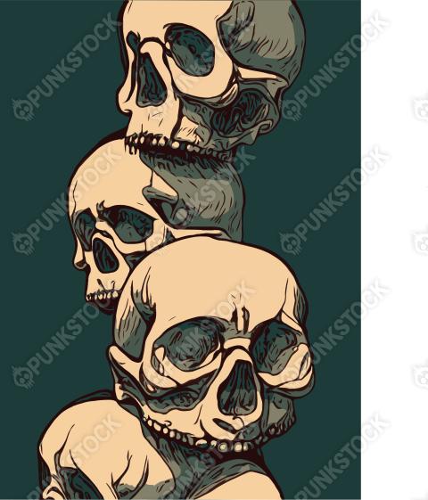 Connected skulls