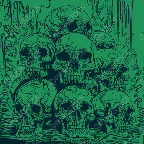 Pile of skulls