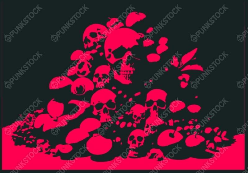 Pile of skulls