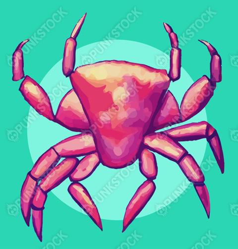 Pink crab