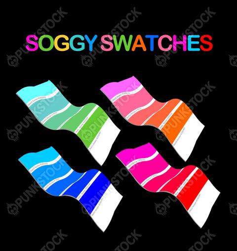 Soggy swatches