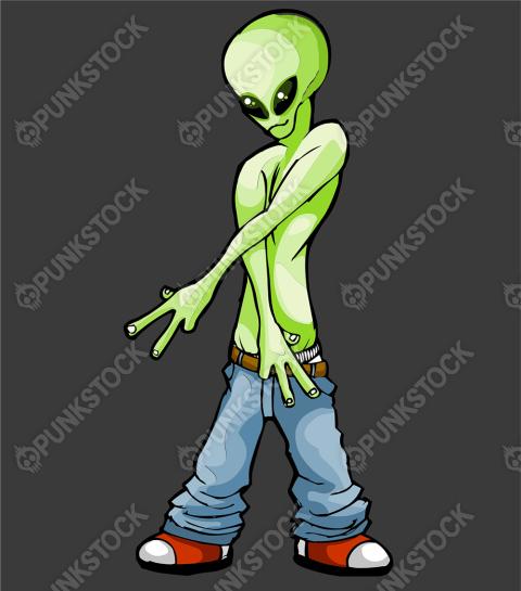 Teenage alien
