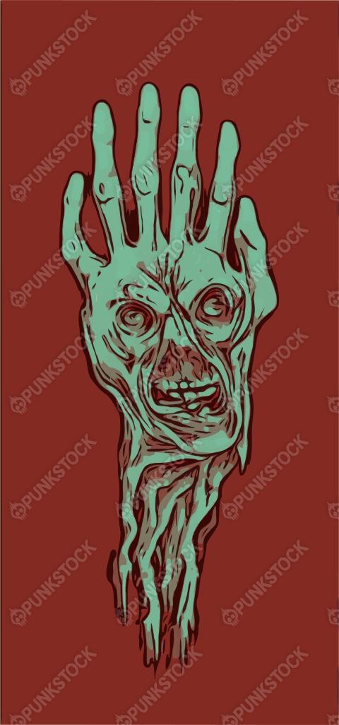 Zombie hand