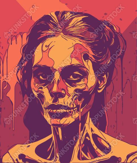 Zombie woman