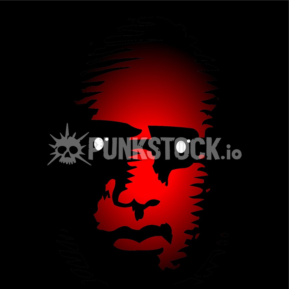 Red man guy vector graphic