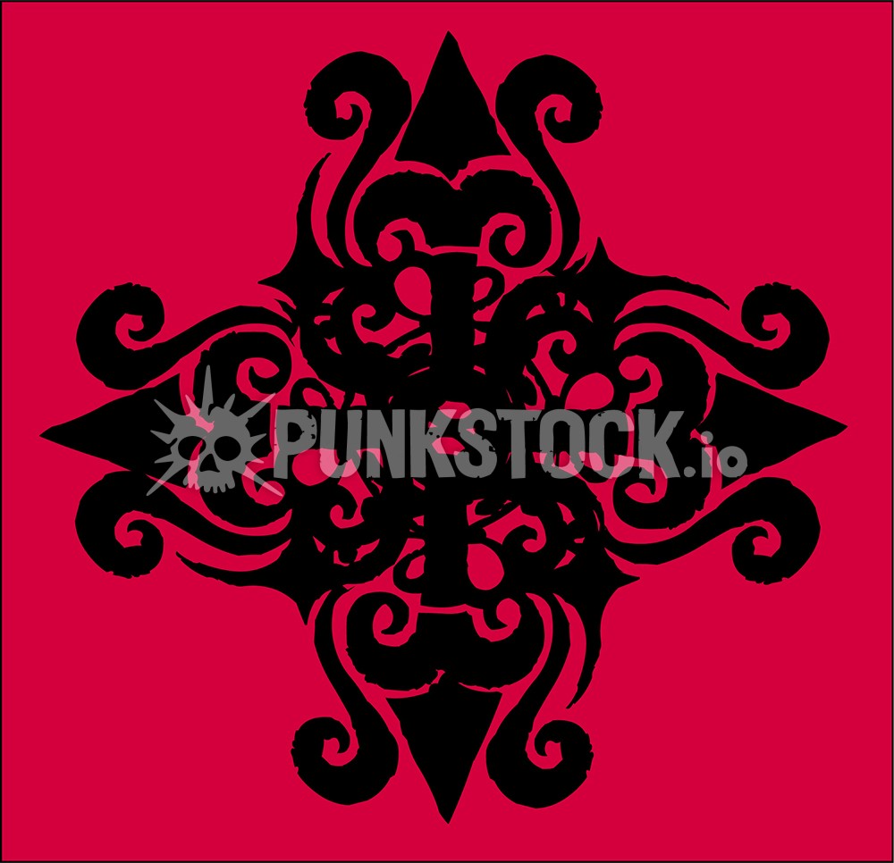 Ornamental flourish decorative flourish vector graphic