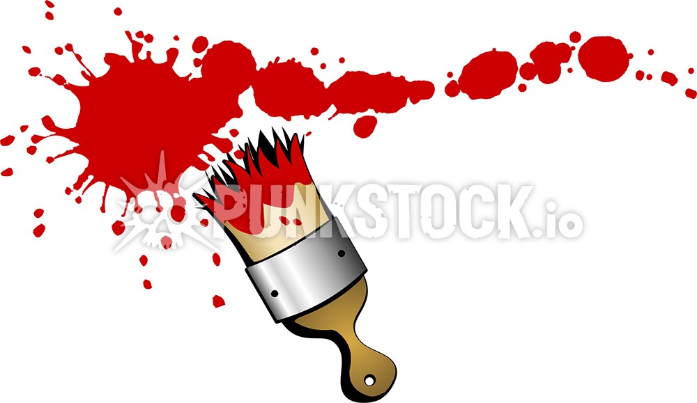 Paint brush paintbrush vector graphic