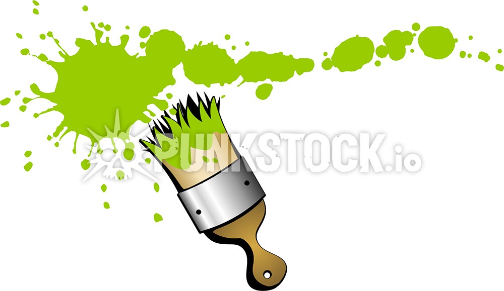 Paint brush paintbrush vector graphic