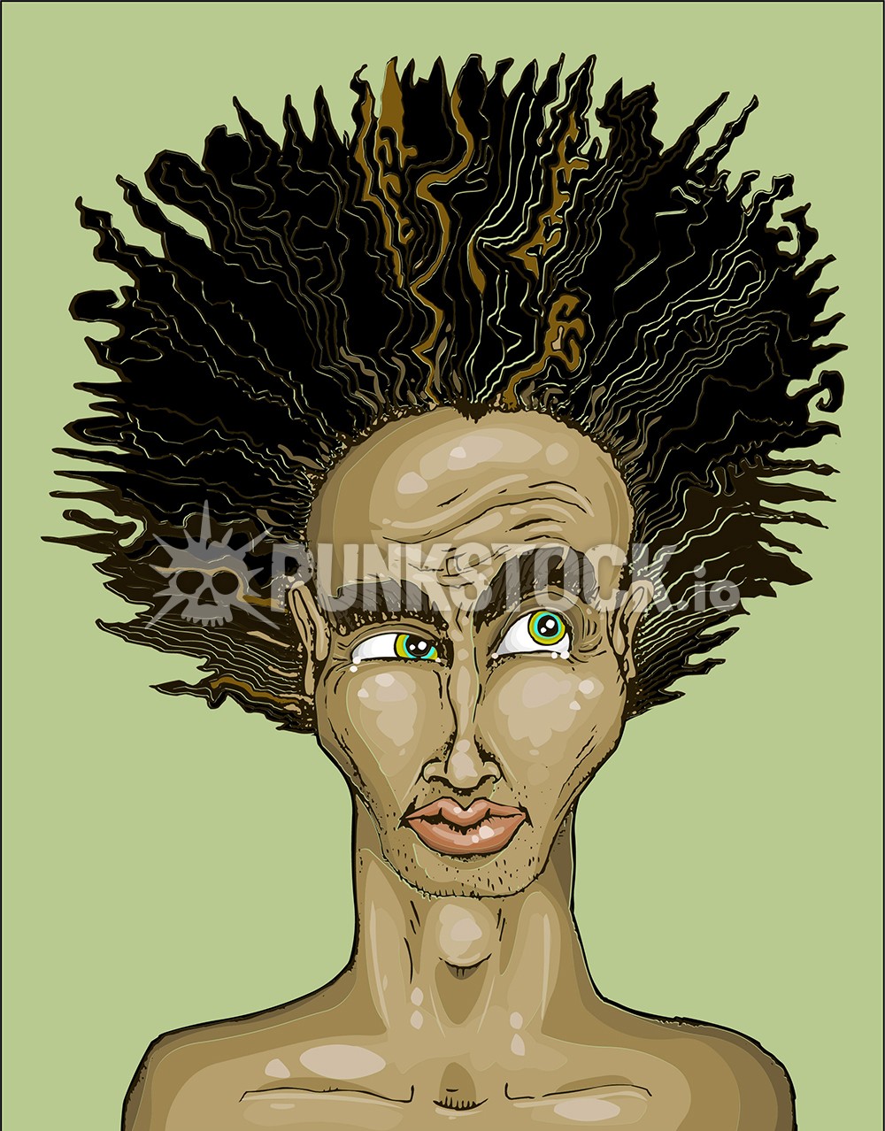 Man guy black vector graphic
