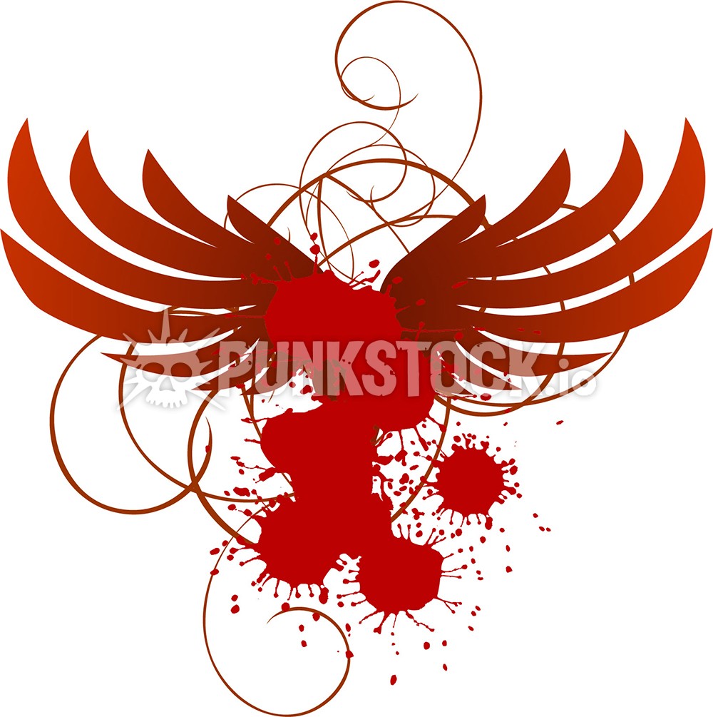 Paint splat splatter vector graphic