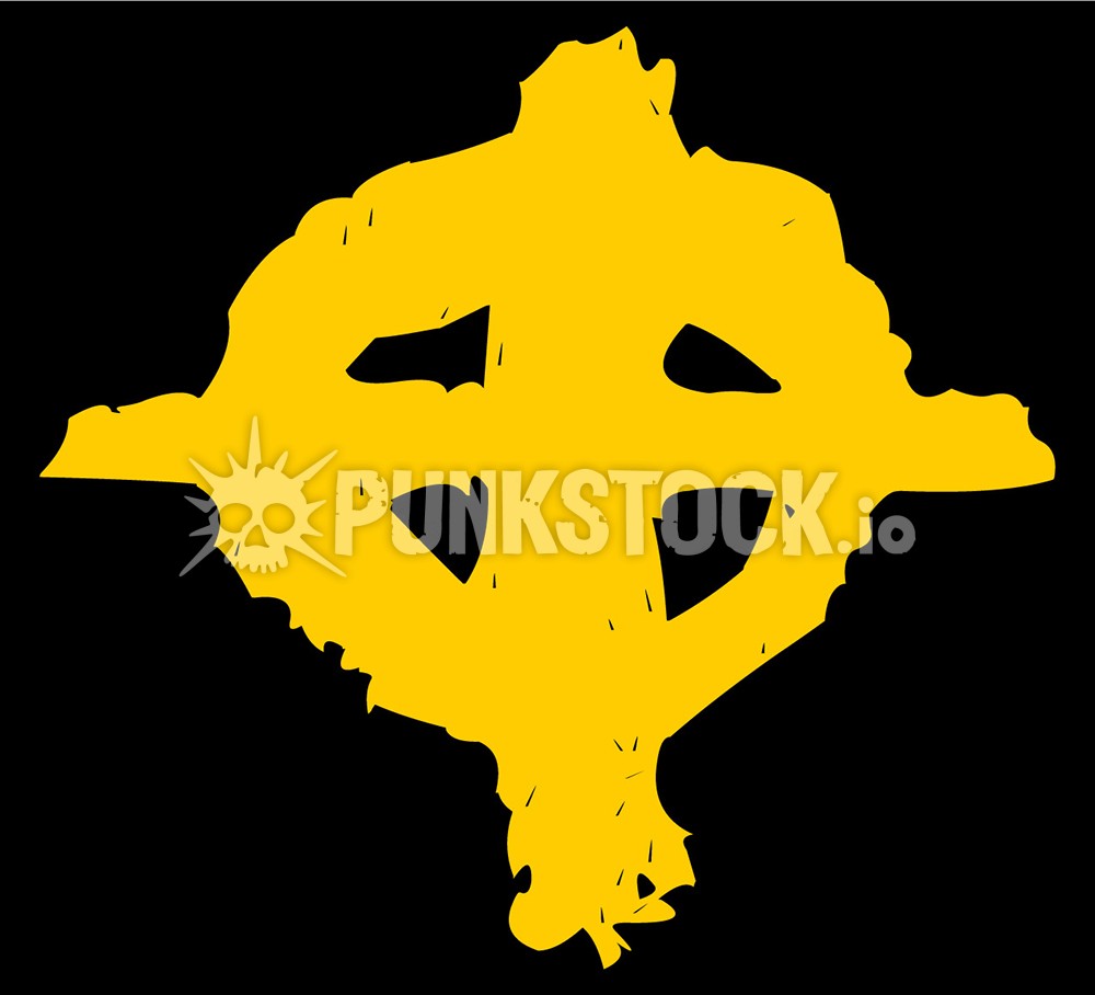 Yellow symbol symbols vector graphic