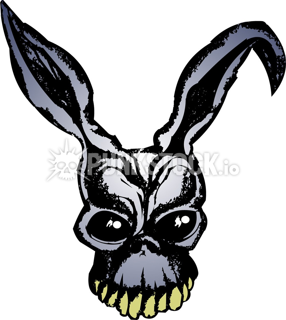 Donnie darko frank frank the bunny vector graphic