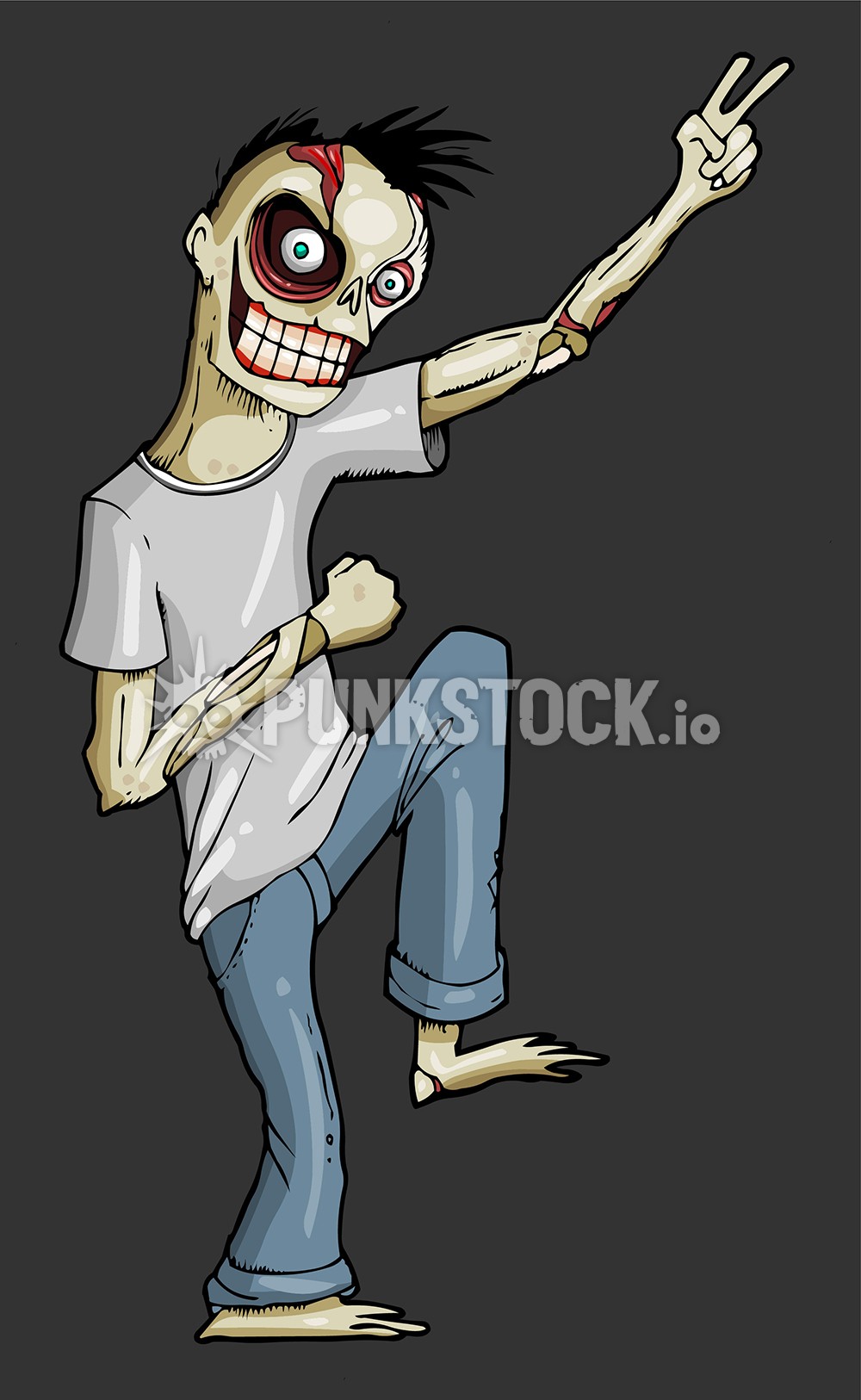Zombie zombies teen vector graphic