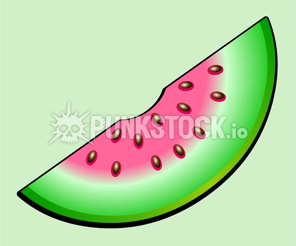 Watermelon water melon fruit vector graphic