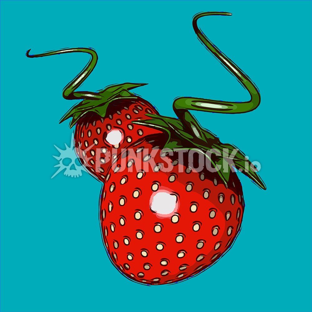 Strawberry strawberries berry vector graphic