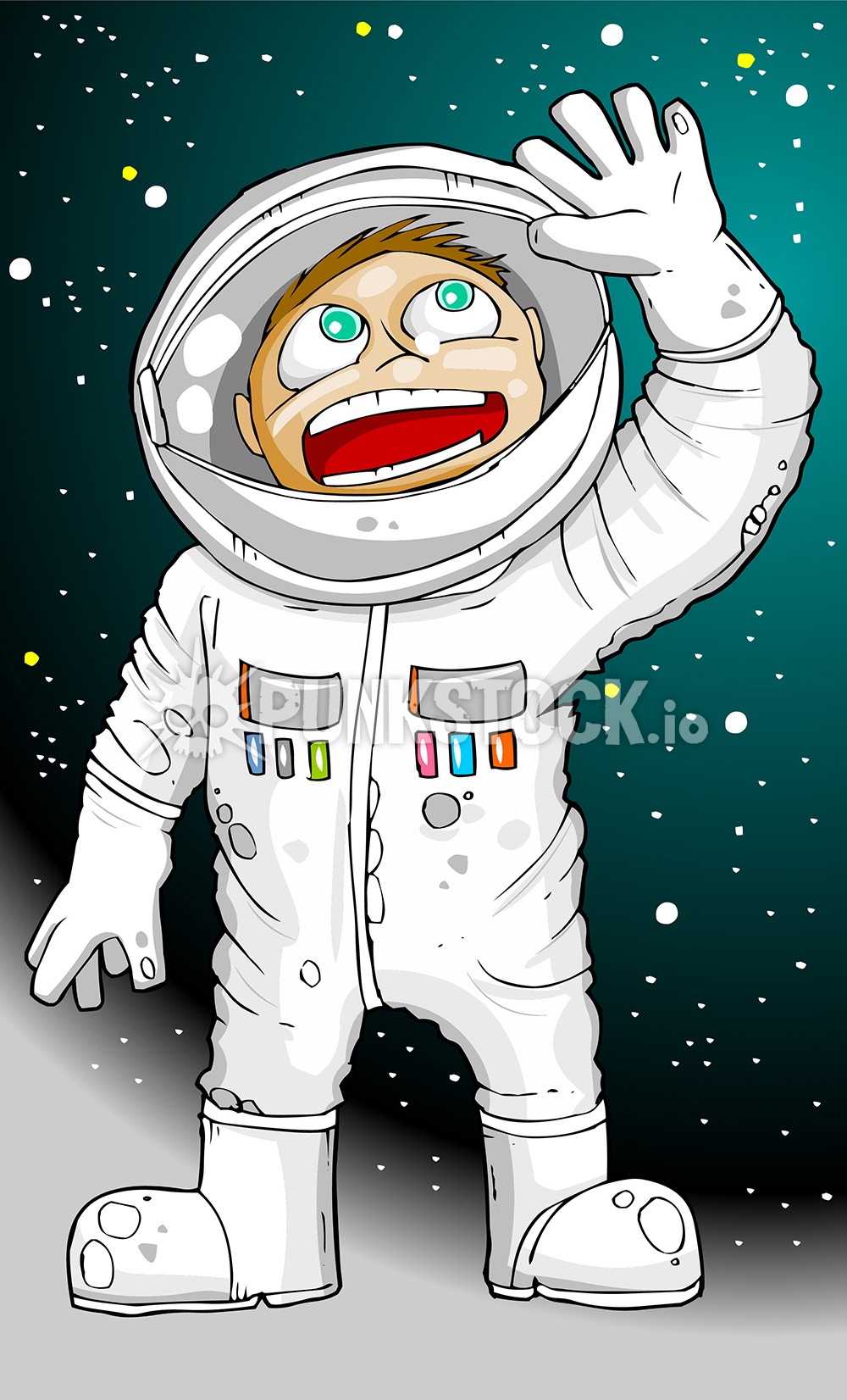 Astronaught astronaut space vector graphic