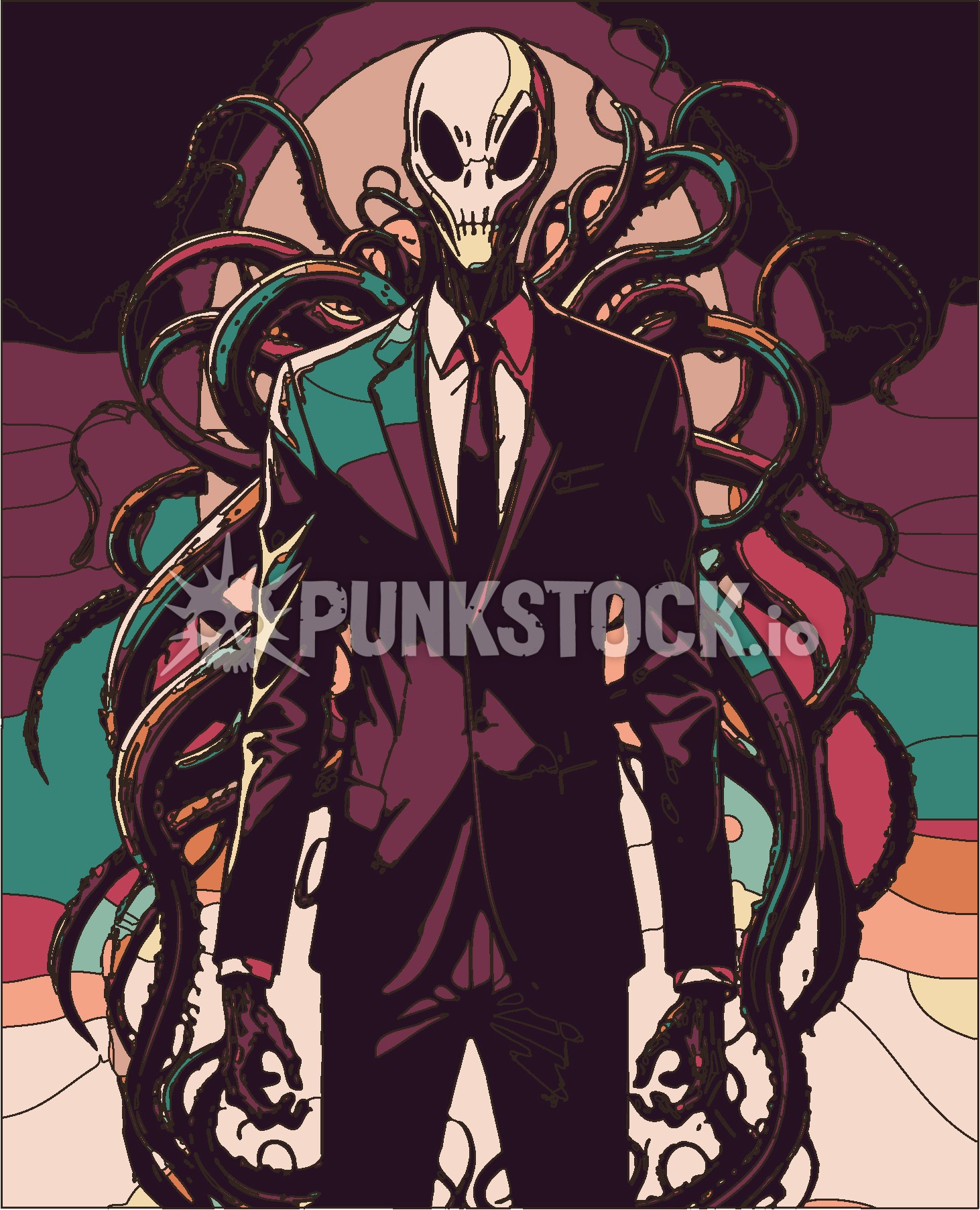 Creepypasta creepy pasta creepy vector graphic