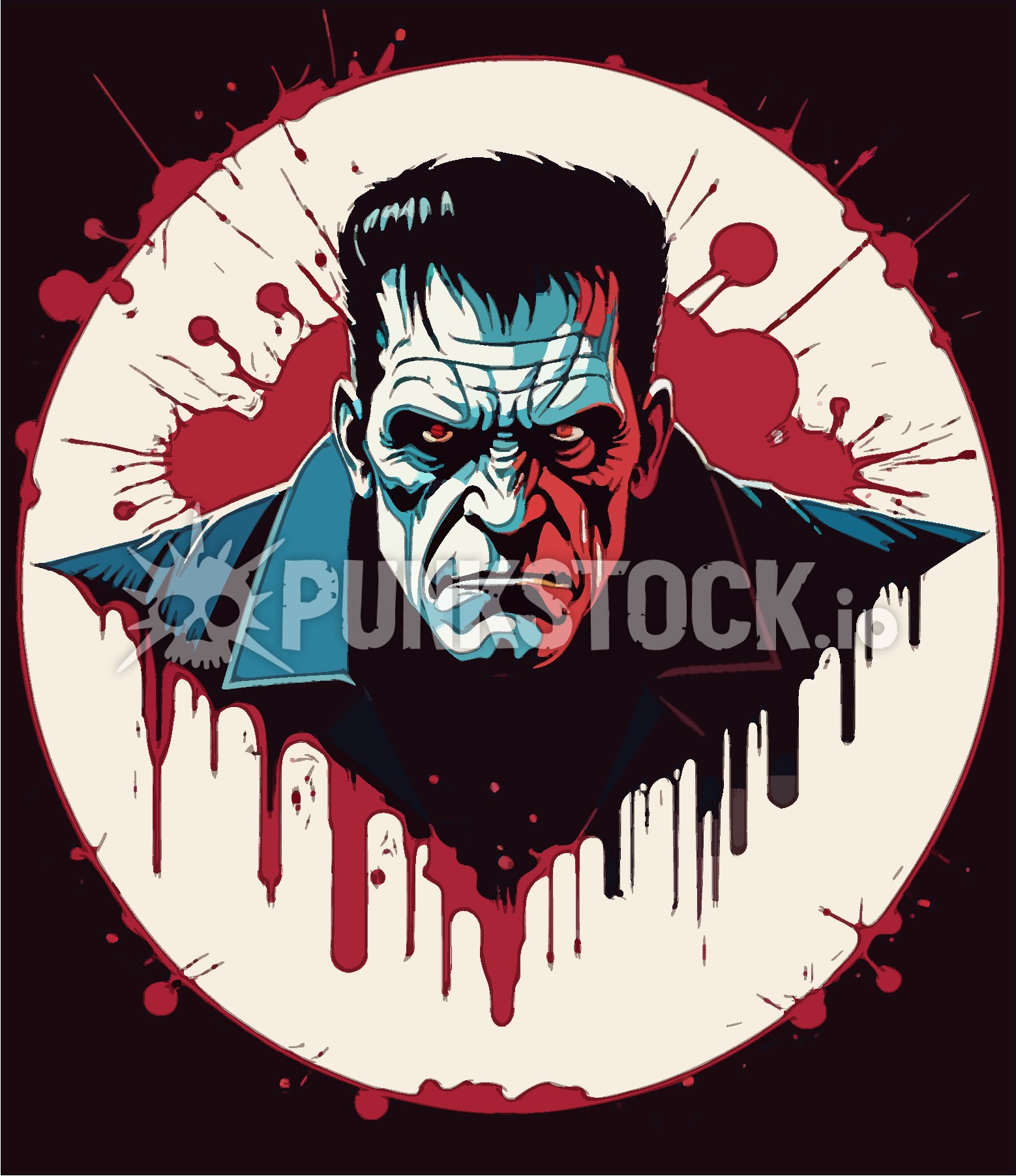 Frankenstein frankensteins frankenstein's vector graphic