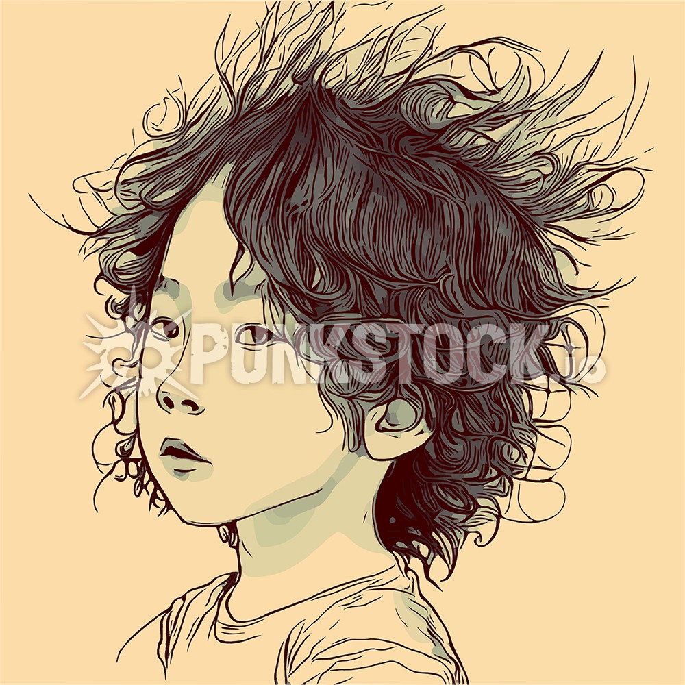 Boy kid girl vector graphic