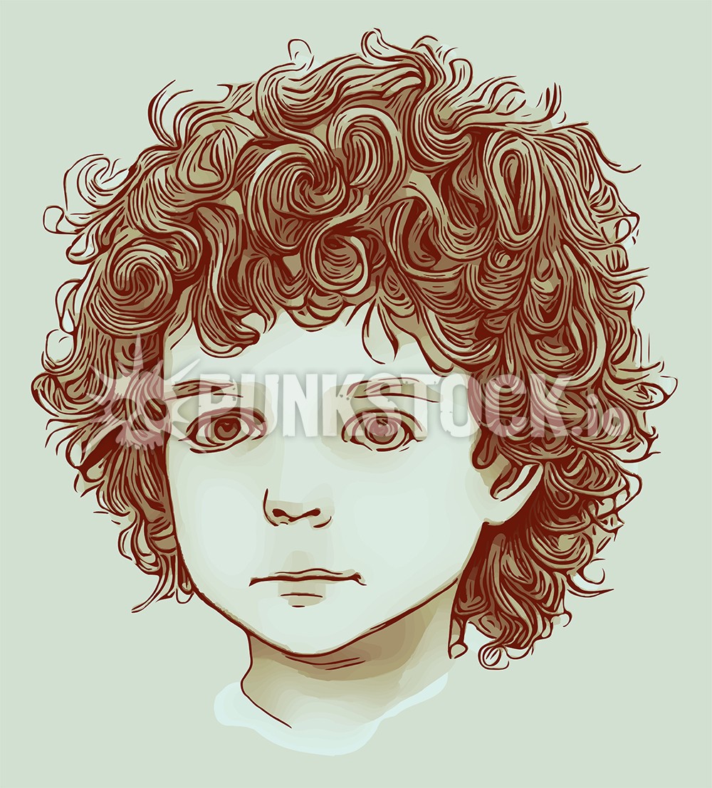 Boy kid girl vector graphic