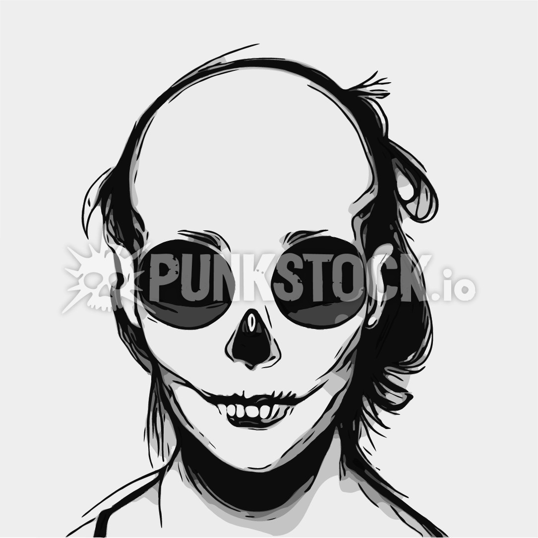 Death mask deathmask vector graphic