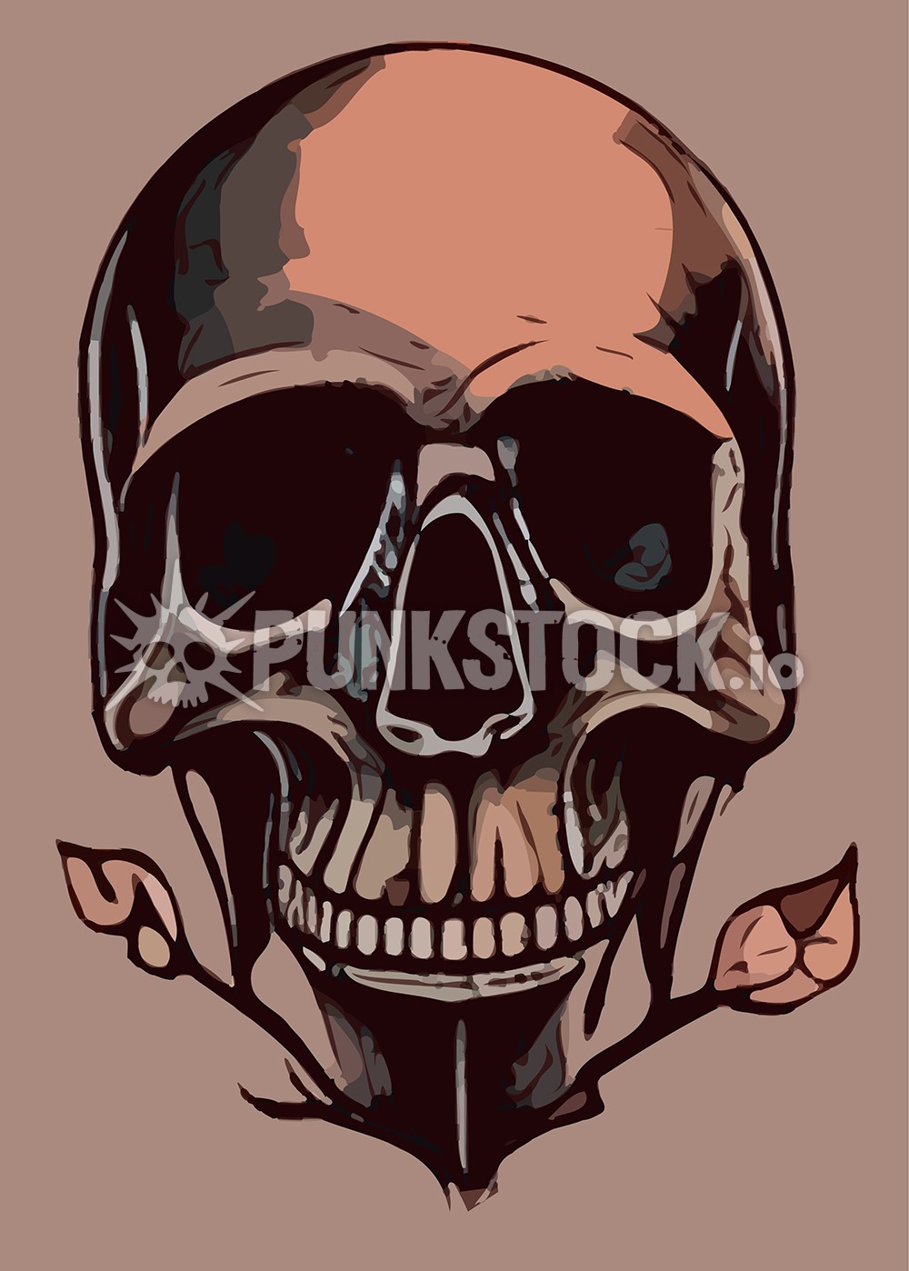 Skull skulls face vector graphic