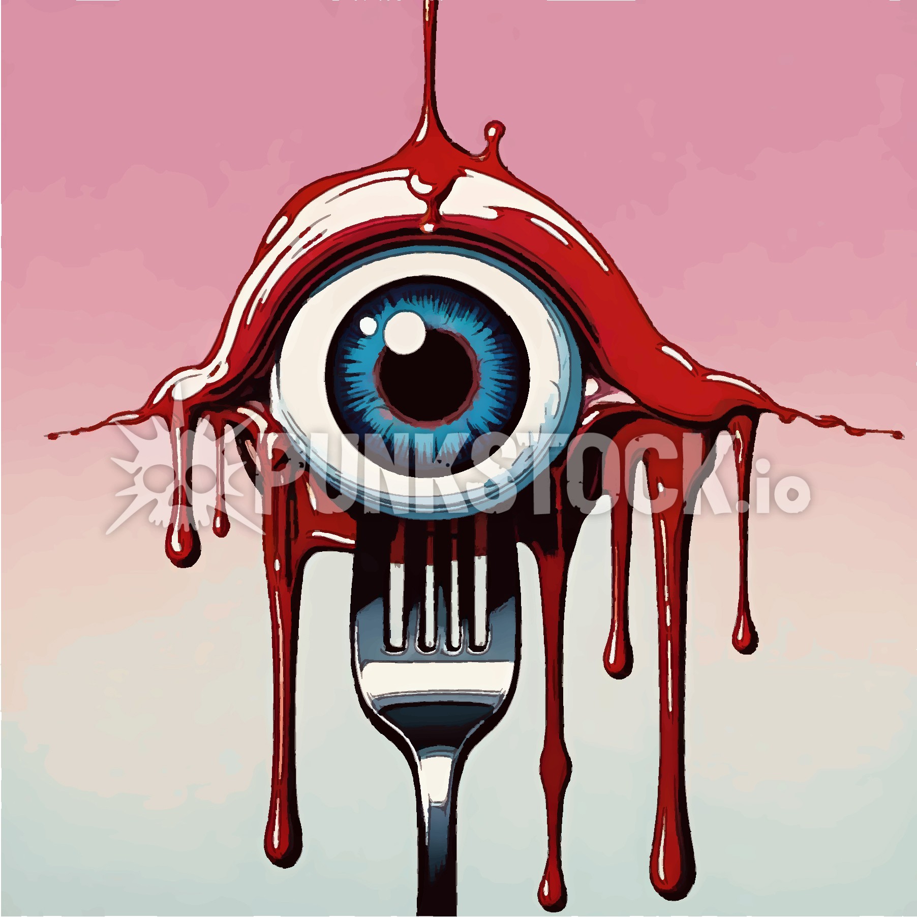 Eye eyes ball vector graphic