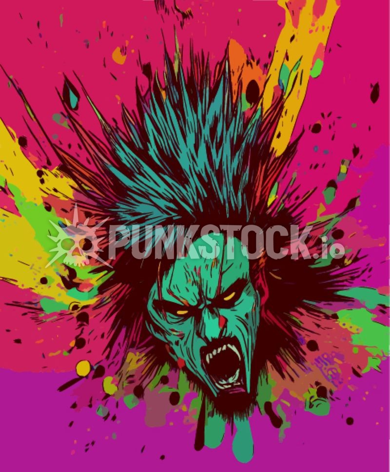 Explosion color colour vector graphic