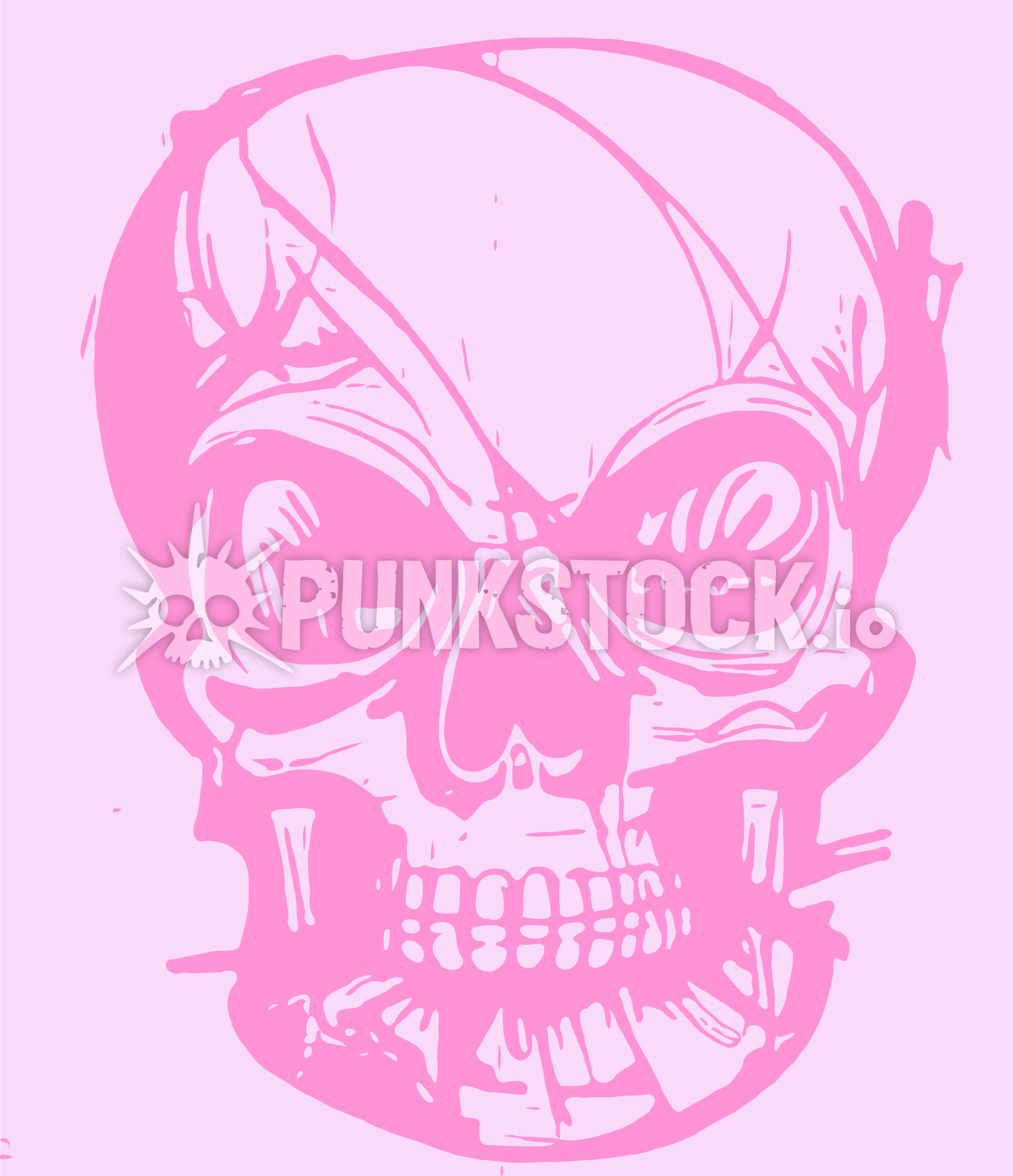 Font view front pink vector graphic