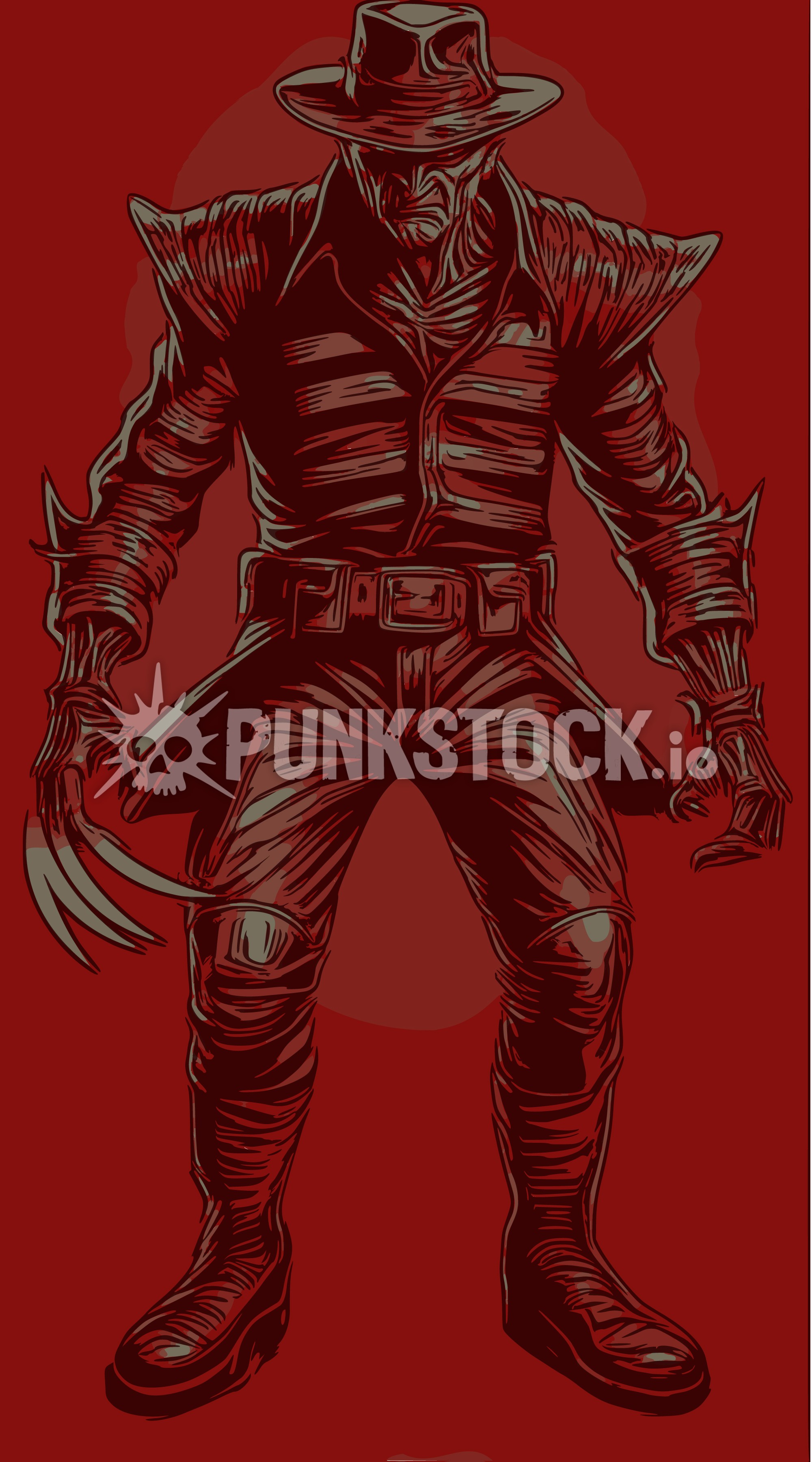 Freddy kruger krueger vector graphic