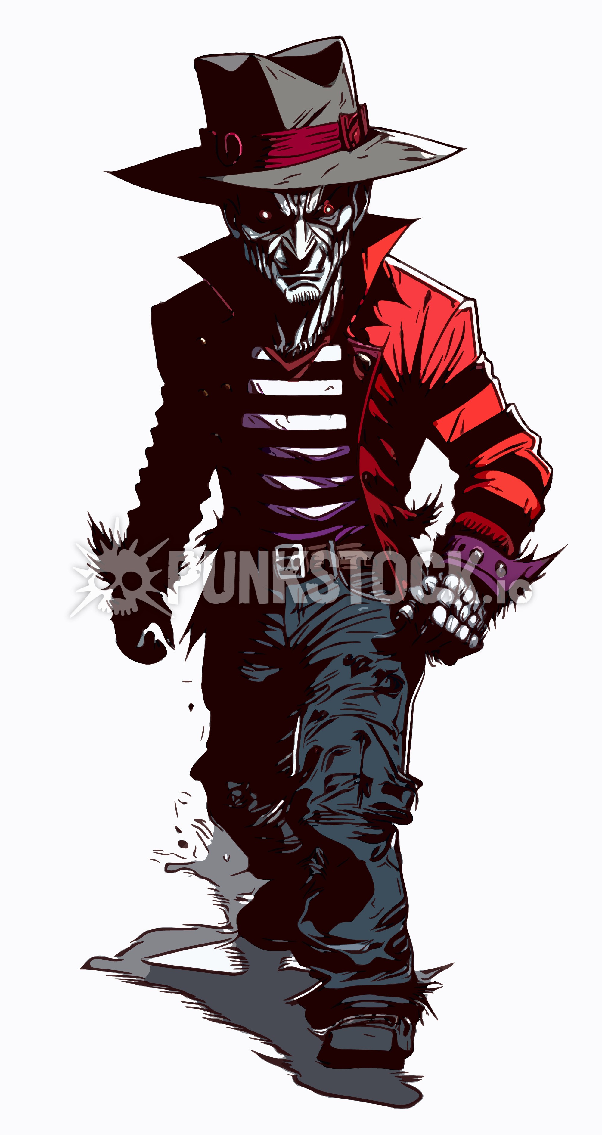 Freddy kruger krueger vector graphic