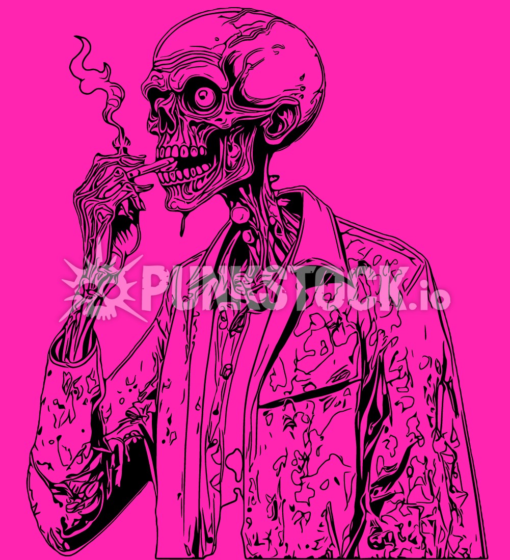 Zombie zombies jacket vector graphic