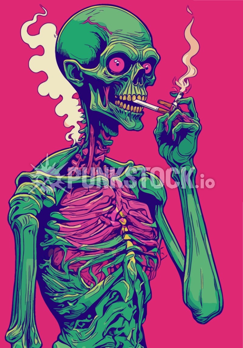 Zombie zombies skeleton vector graphic