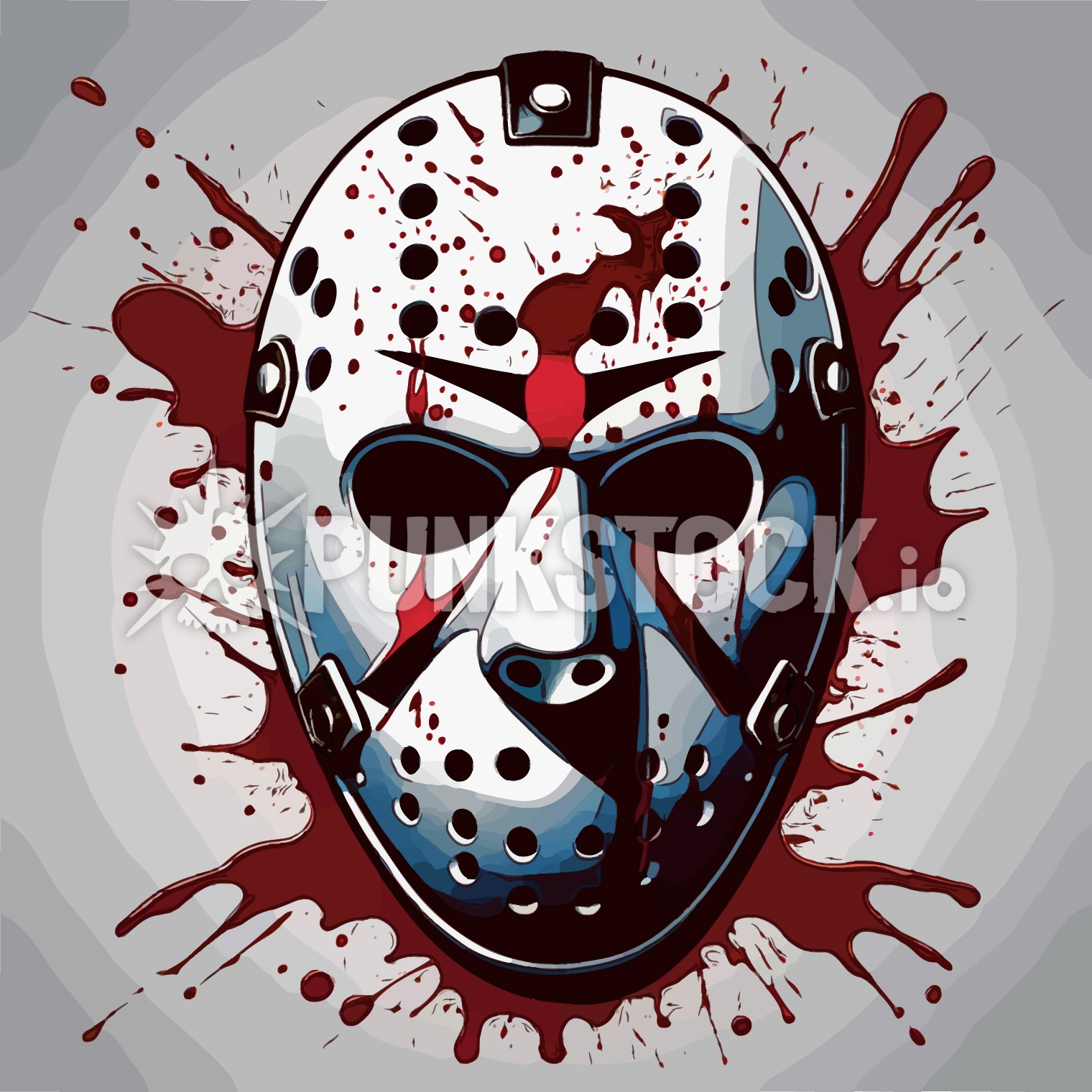 Horror movie villain vector graphic