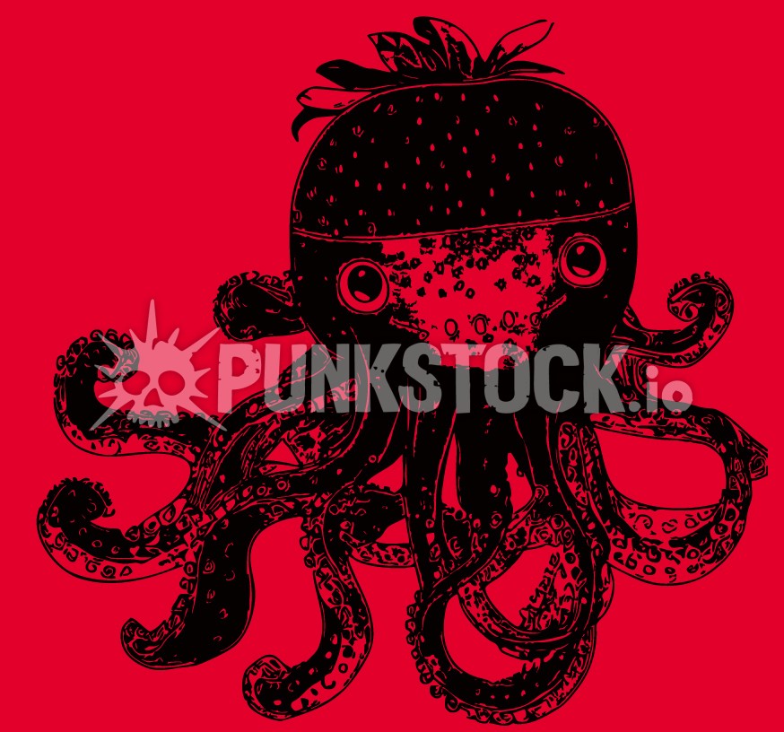 Squid squids octopus vector graphic