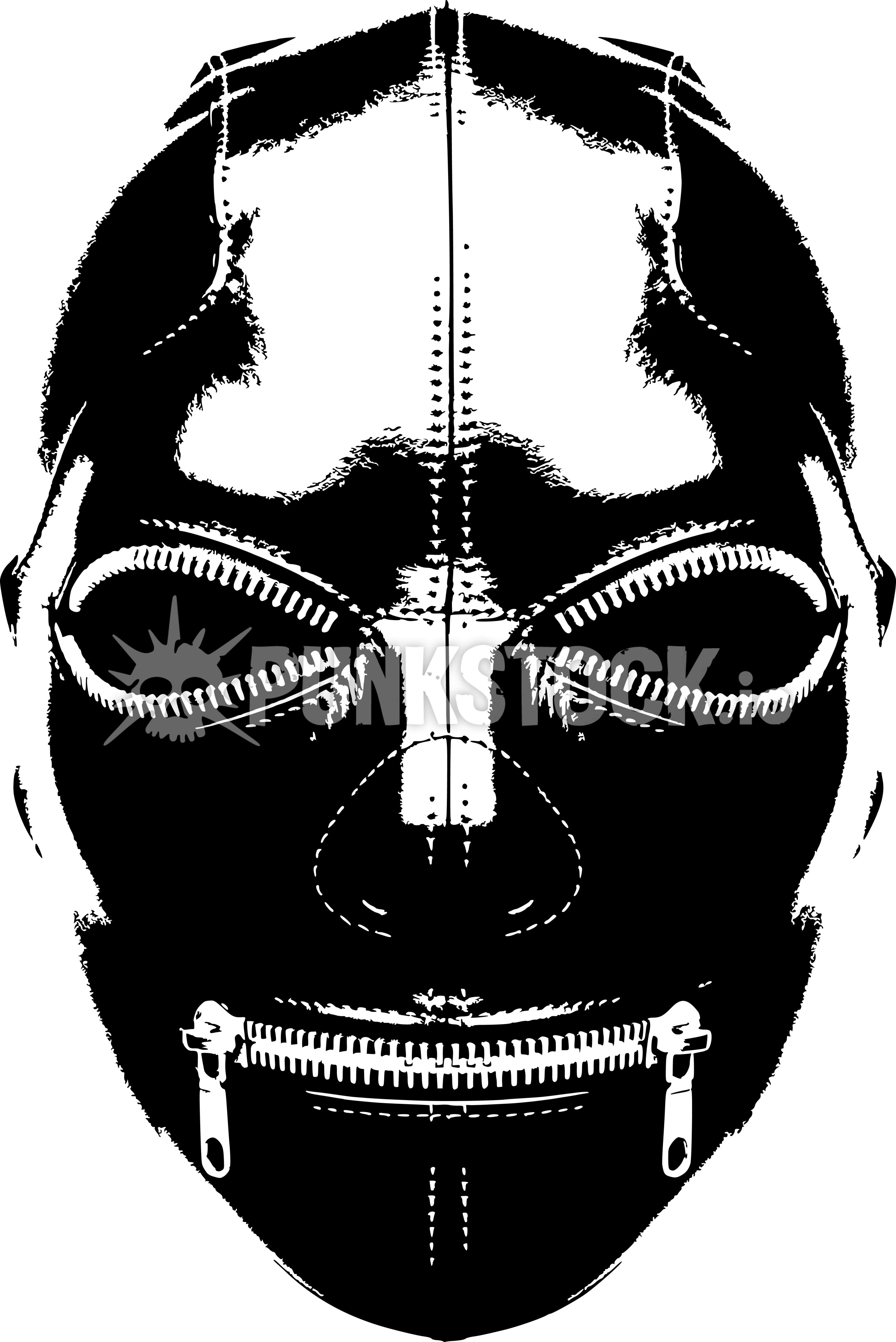 Gimp mask masked vector graphic