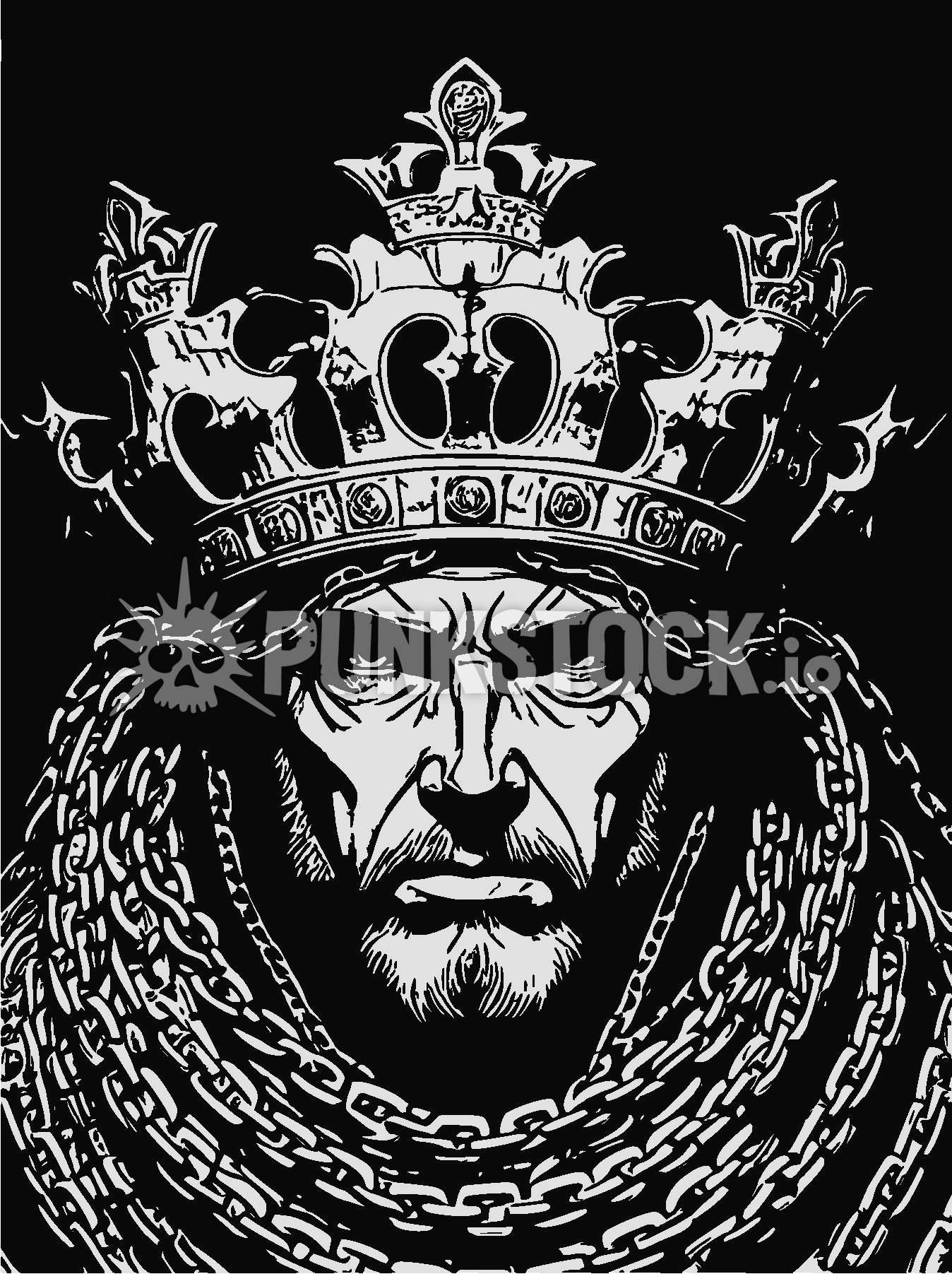 King royalty crown vector graphic