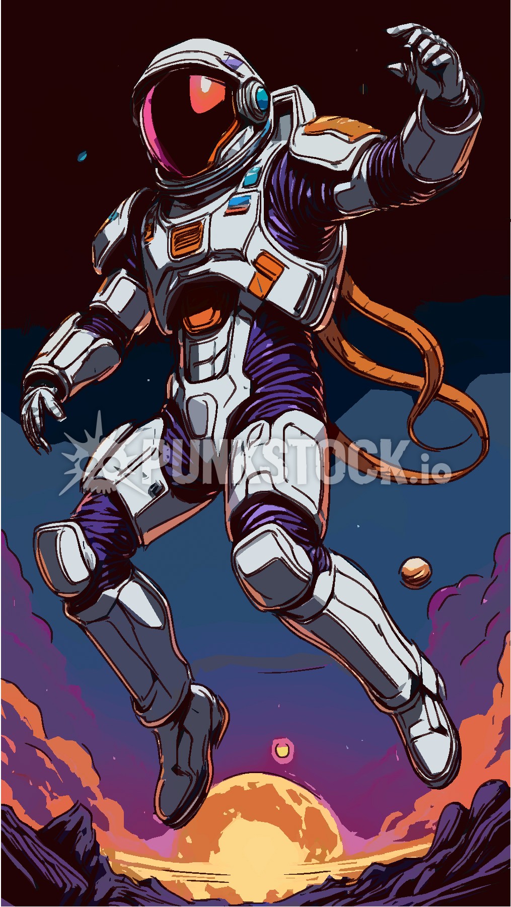 Astronaut astronaught space vector graphic