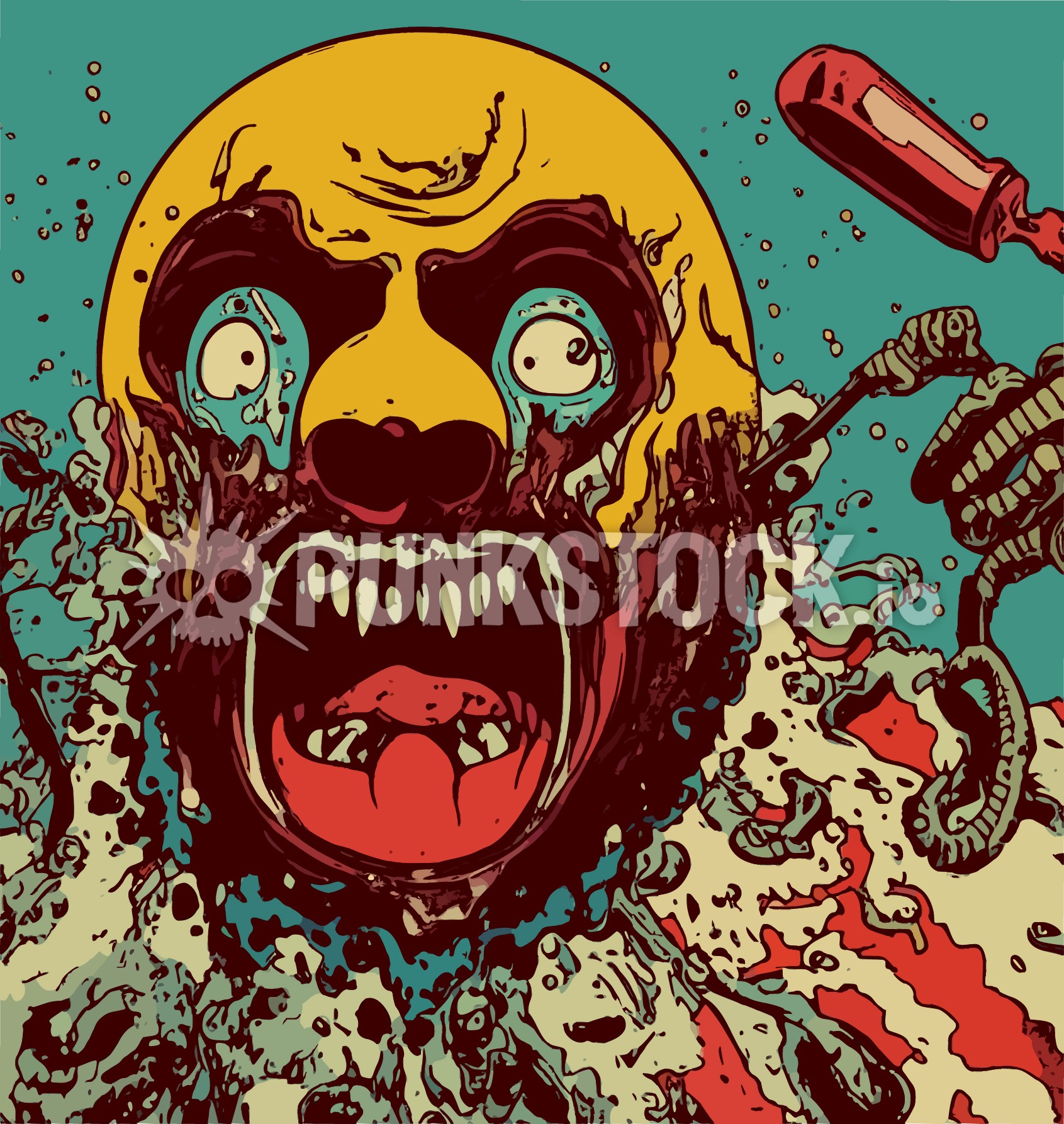 Man guy head vector graphic