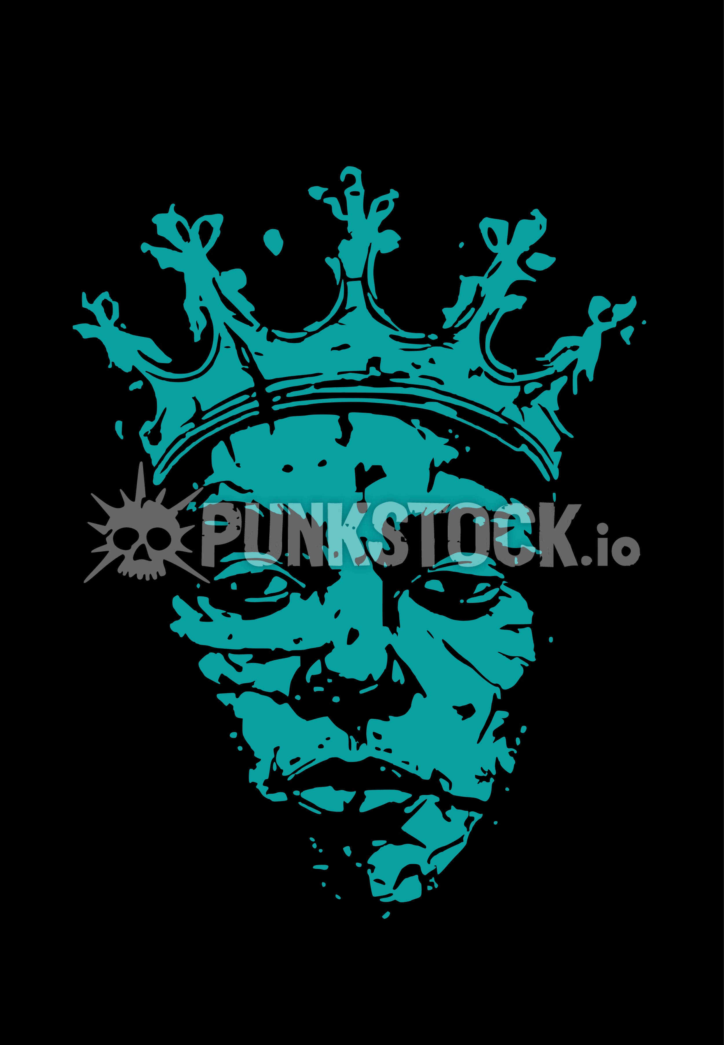 Criwn crowned king vector graphic