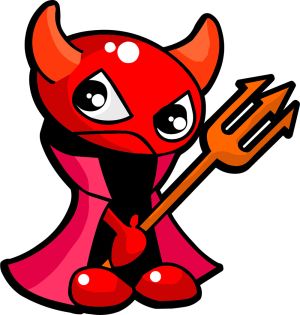Red vector graphic