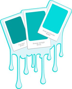 Paint vector graphic