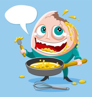 Egg vector graphic