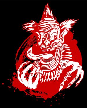 Klowm klowns vector graphic
