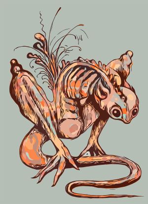 Creature vector graphic