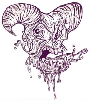 Goblin vector graphic
