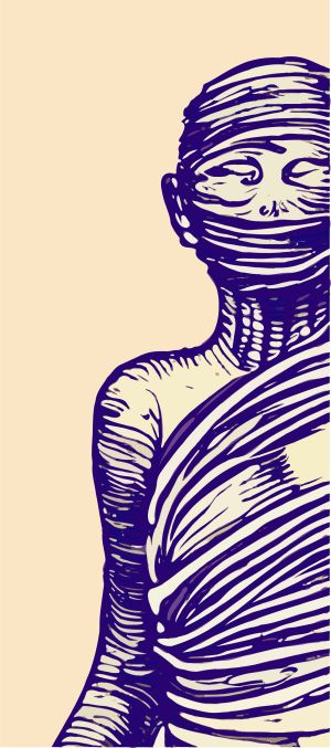 Mummy vector graphic