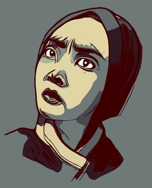Woman vector graphic