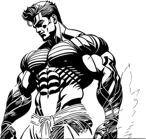 Man vector graphic